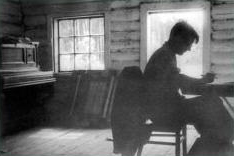 Shostakovich Working on the Eighth Symphony, 1943